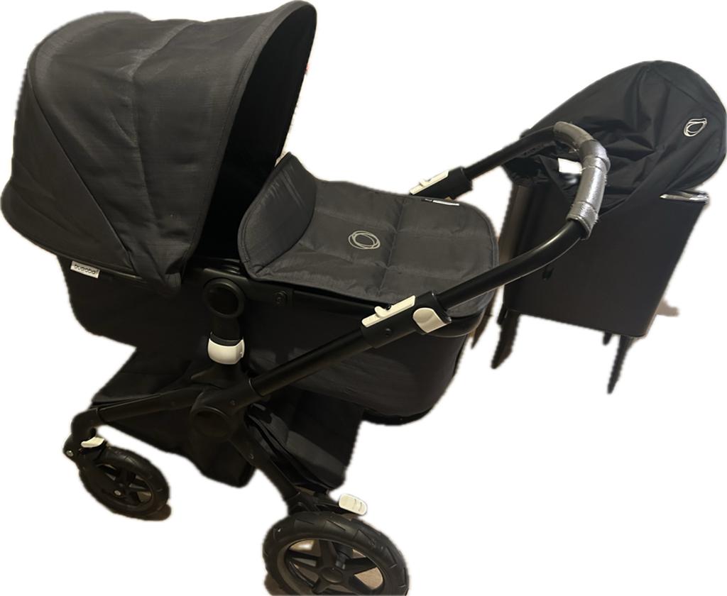 Bugaboo Fox Limited Edition Grijs Kinderwagen, Gebruikt, Bugaboo, Met reiswieg, Ophalen