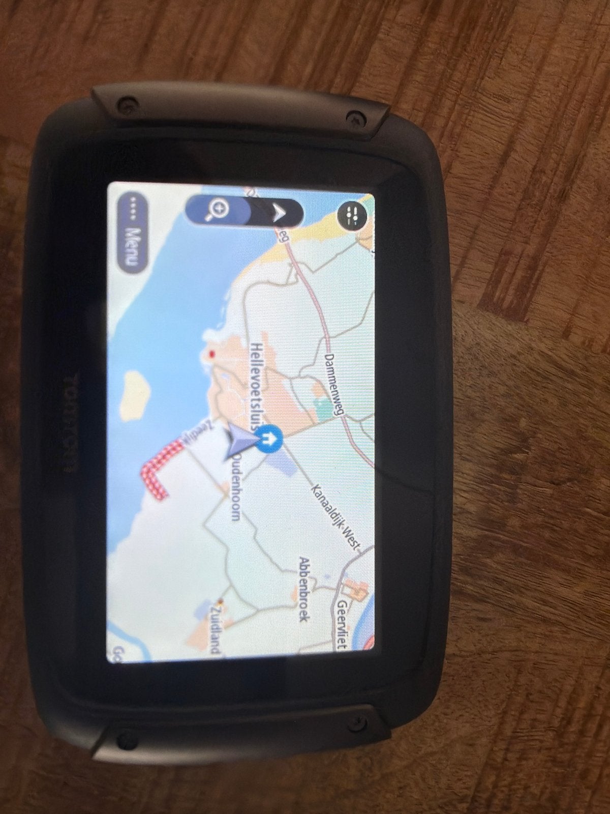 TomTom Rider 550 met houder voor BMW motorsteun, Auto diversen, Ophalen of Verzenden, Zo goed als nieuw
