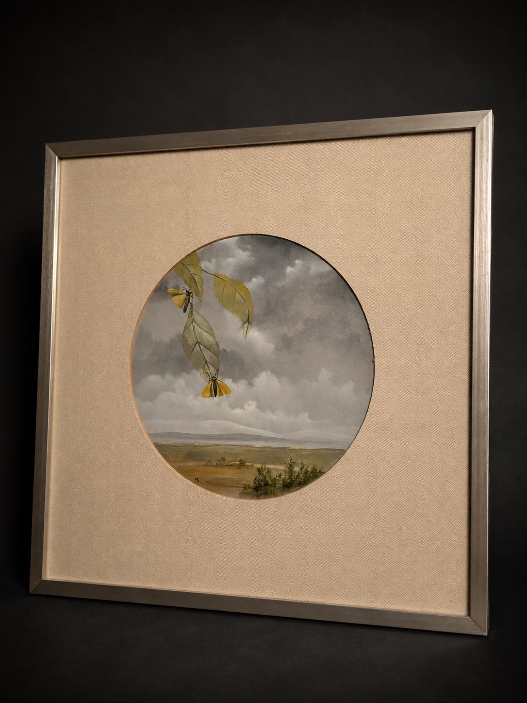 Mooi schilderijtje van Darius Gunneweg (‘43), Antiek en Kunst, Ophalen of Verzenden