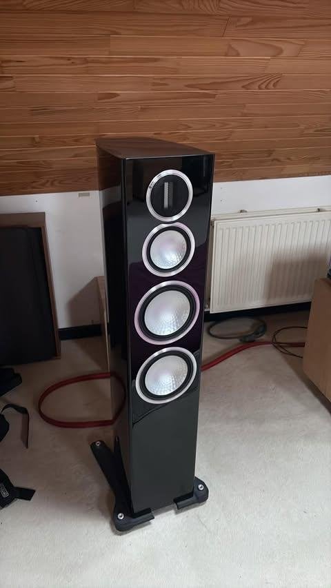 Monitor Audio Gold G300, Zo goed als nieuw, 120 watt of meer, Front, Rear of Stereo speakers, Ophalen
