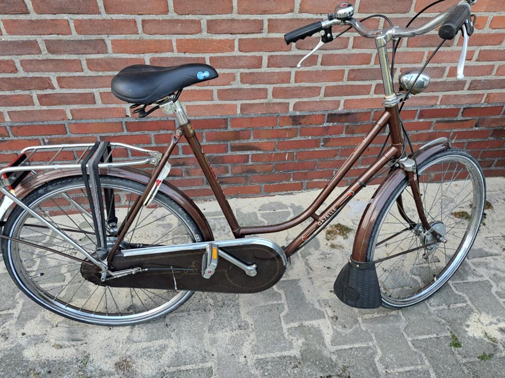 24 inch dames meisjesfiets gazelle  Maxinnete, Terugtraprem, Jaren '60 of nieuwer, Ophalen of Verzenden, 51 tot 55 cm