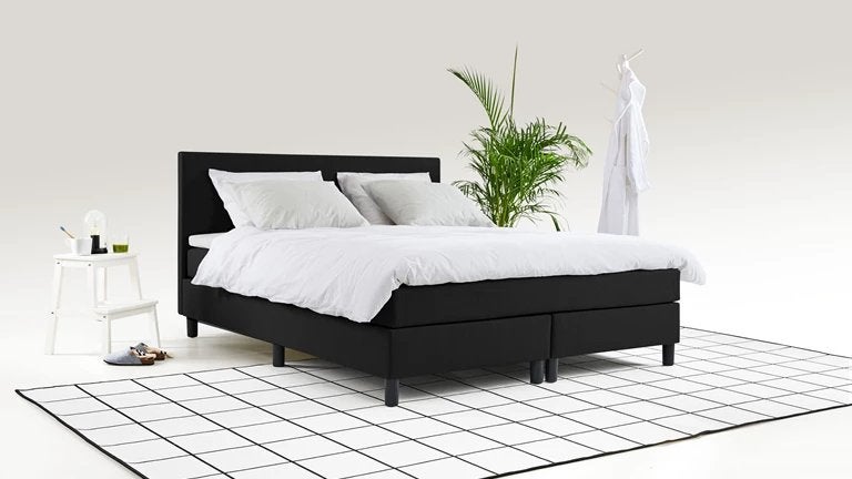 BOXSPRING GRATIS AFHALEN, Ophalen, Zo goed als nieuw, Tweepersoons, 140 cm