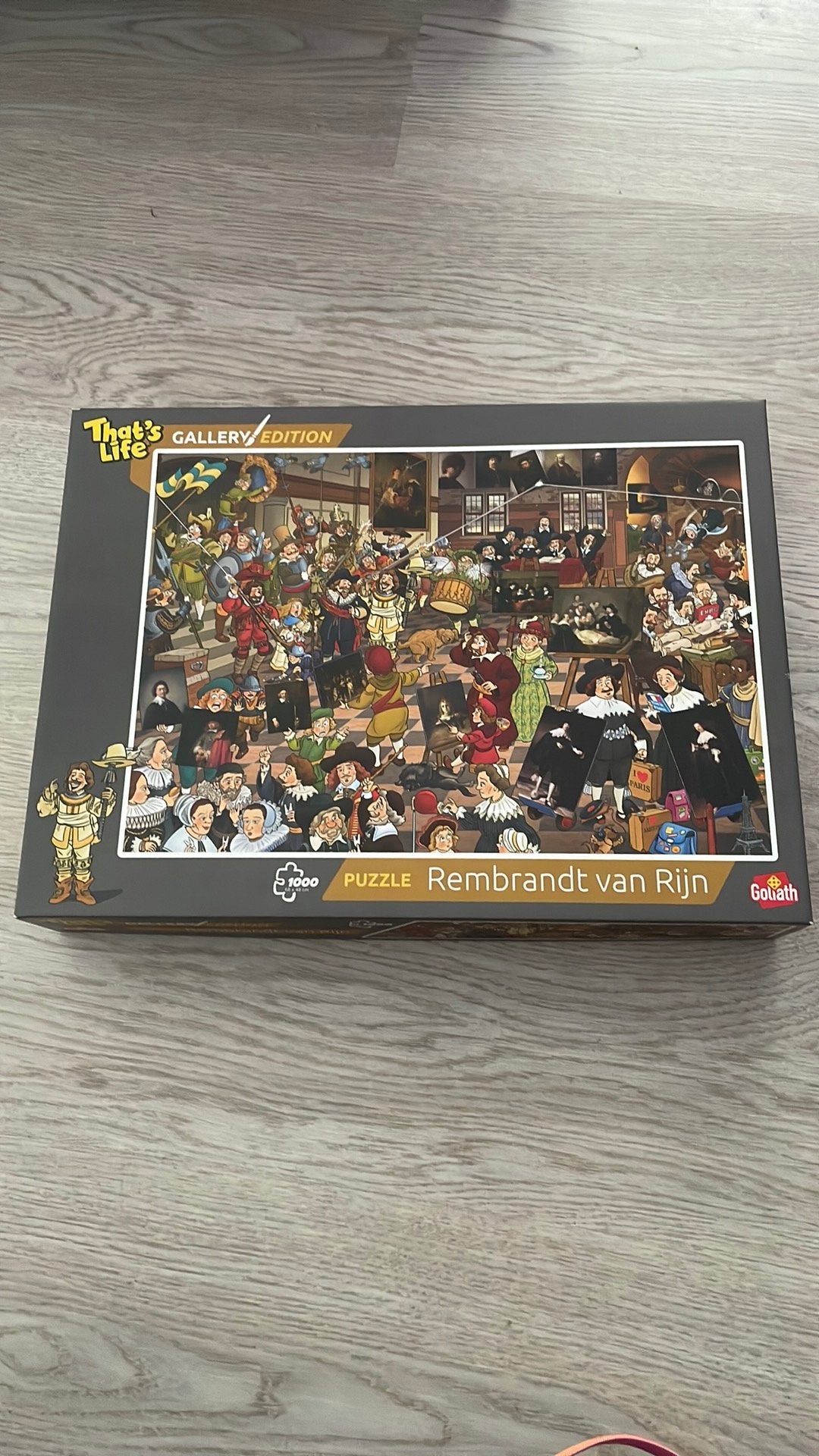 Puzzel 1000, Ophalen, 500 t/m 1500 stukjes, Zo goed als nieuw