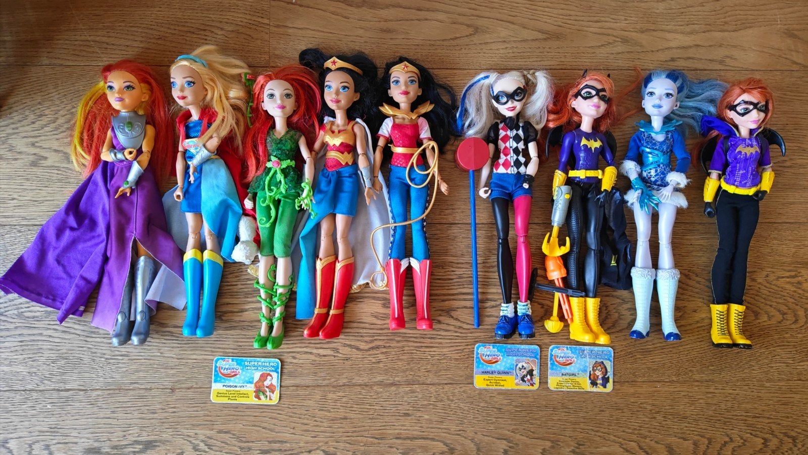 Grote collectie DC Super Hero Girls poppen, Kinderen en Baby's, Speelgoed | Poppen, Ophalen of Verzenden, Gebruikt, Overige typen