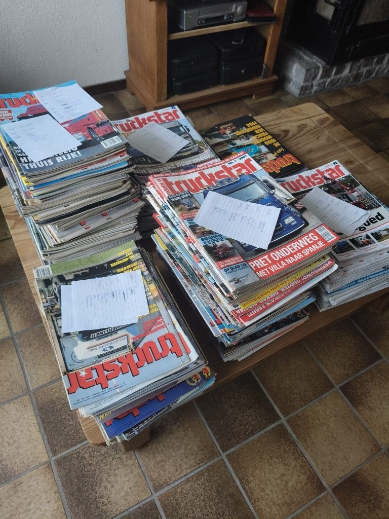Grote collectie Truckstar tijdschriften (jaren 1984-2026), Boeken, Ophalen of Verzenden, Gelezen, Overige typen
