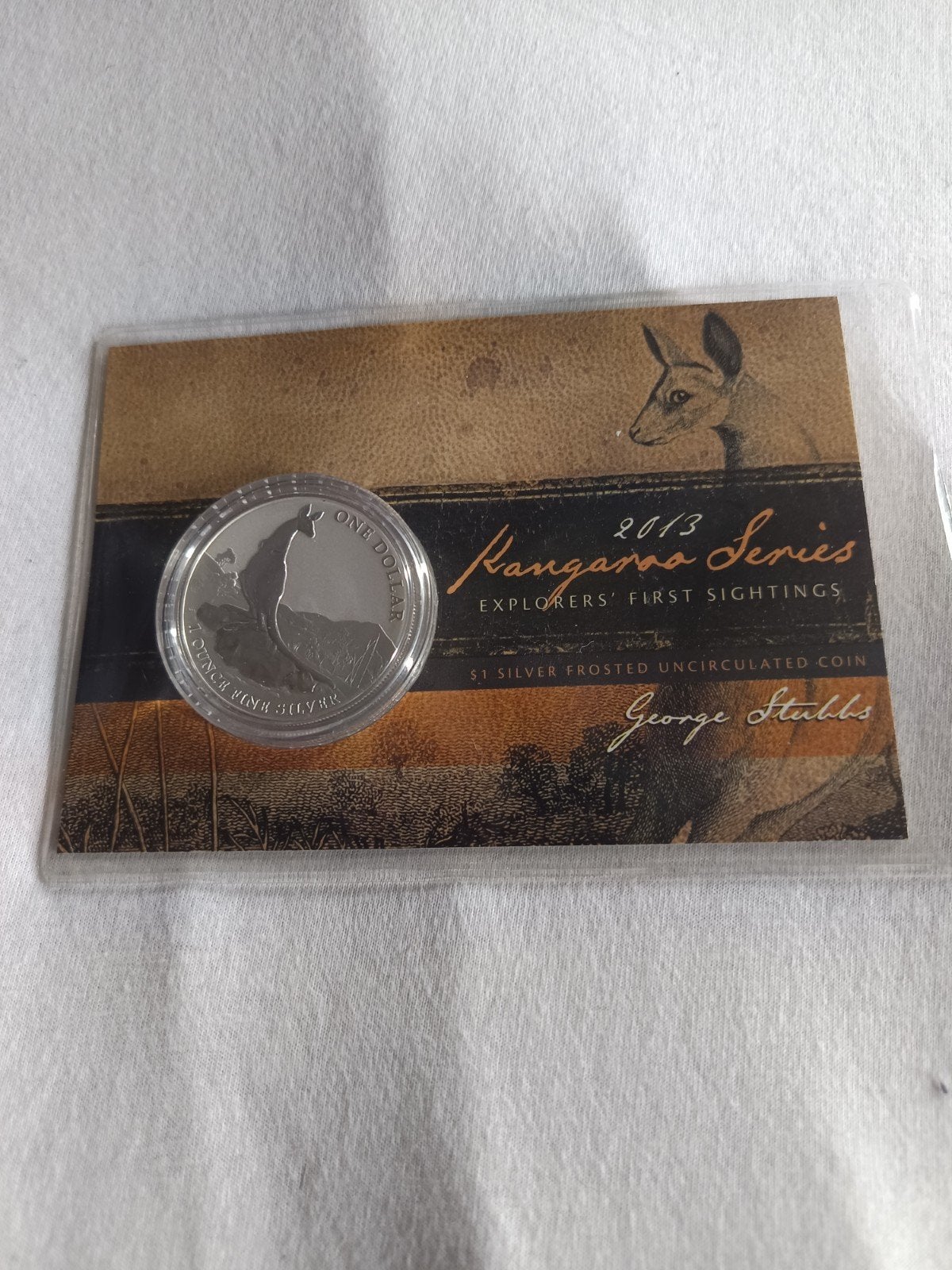 2013 Kangaroo Series Zilveren Munt- Royal Australian Mint, Postzegels en Munten, Ophalen of Verzenden, Zuidoost-Azië