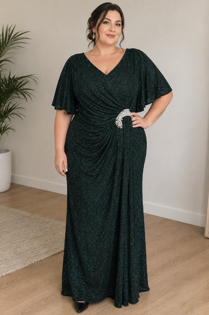 Nieuwe gelegenheids jurk, Kleding | Dames, Ophalen of Verzenden, Nieuw, Maat 46/48 (XL) of groter, Overige typen