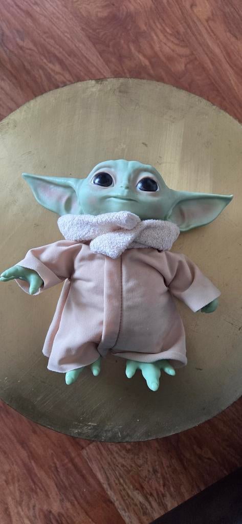 Star Wars, baby Yoda met geluid, Ophalen of Verzenden, Zo goed als nieuw