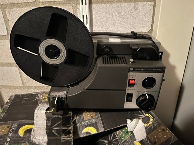 filmprojector, Ophalen, 1960 tot 1980, Projector