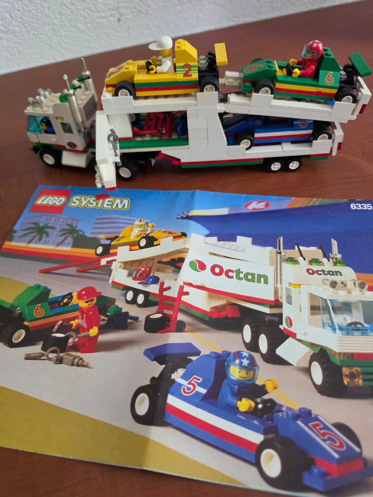 LEGO 6335 Indy Transport - Vintage LEGO System, Verzenden, Gebruikt