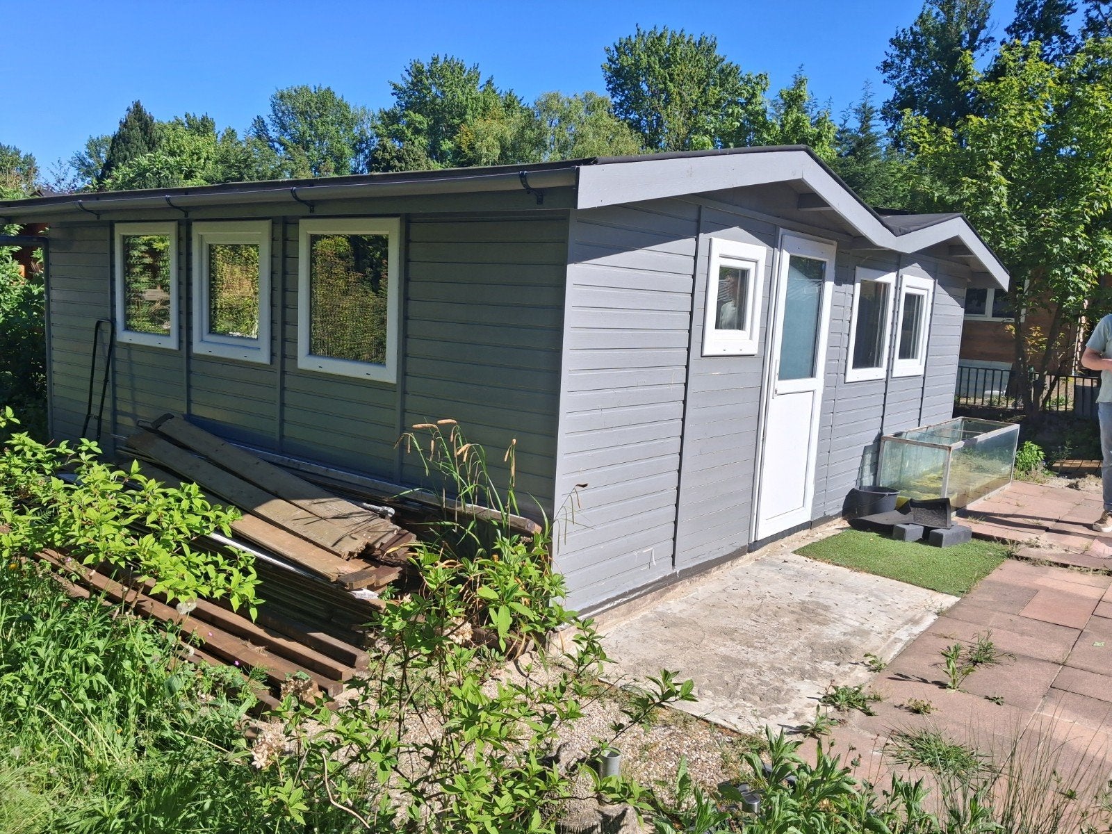 Tuinhuis in Rotterdam - VOG en inschrijving vereist, Tuin en Terras, Ophalen, 500 cm of meer, Hout, 200 tot 400 cm