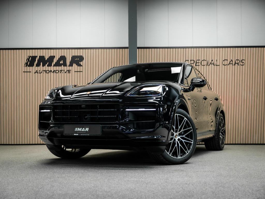 Porsche Cayenne Coupé 3.0 E-Hybrid Black Edition | Sportuit, Auto's, Porsche, Automaat, Gebruikt, 2995 cc, 4 stoelen
