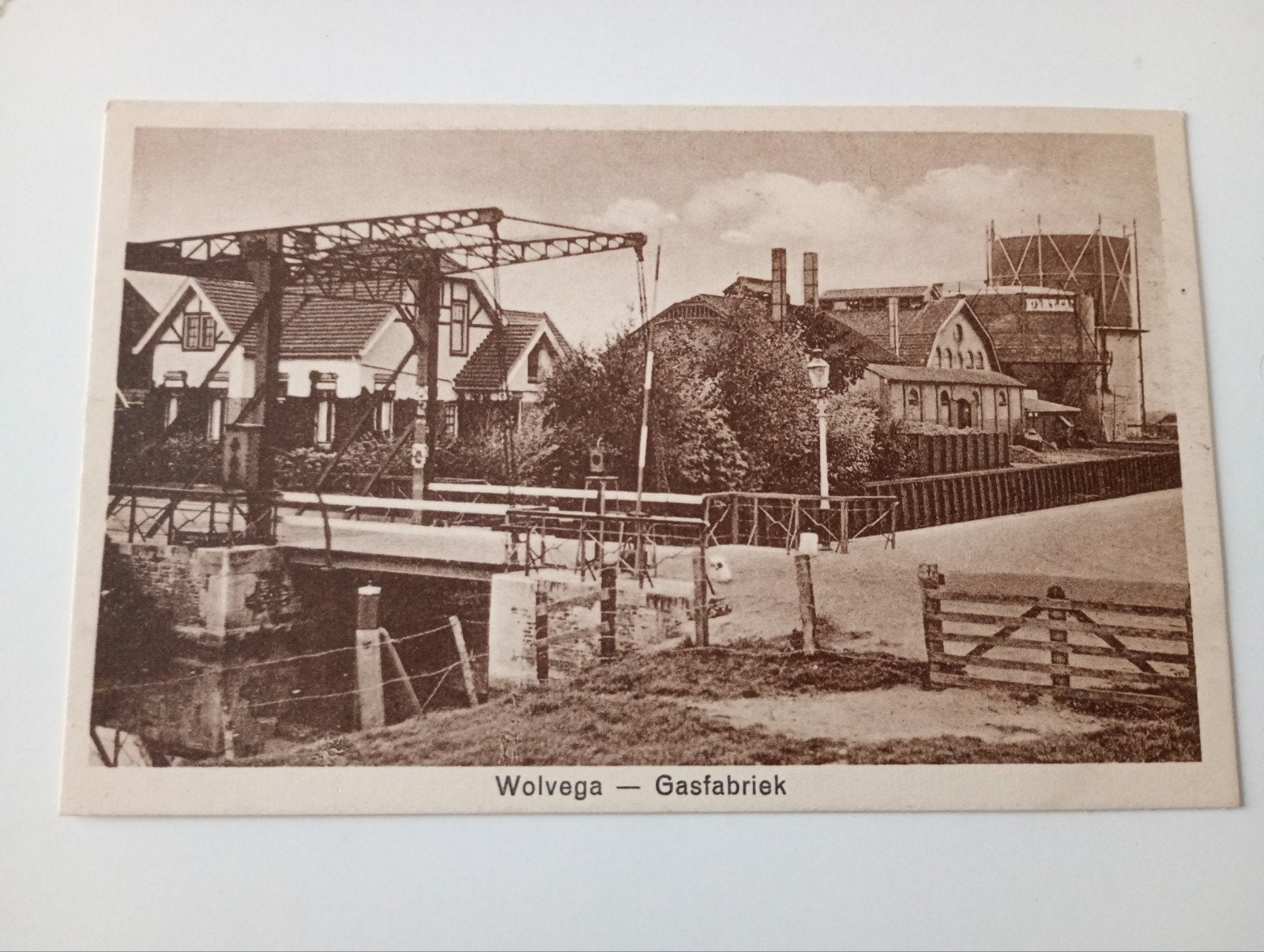 Wolvega Gasfabriek, Ophalen of Verzenden, 1920 tot 1940, Ongelopen, Friesland