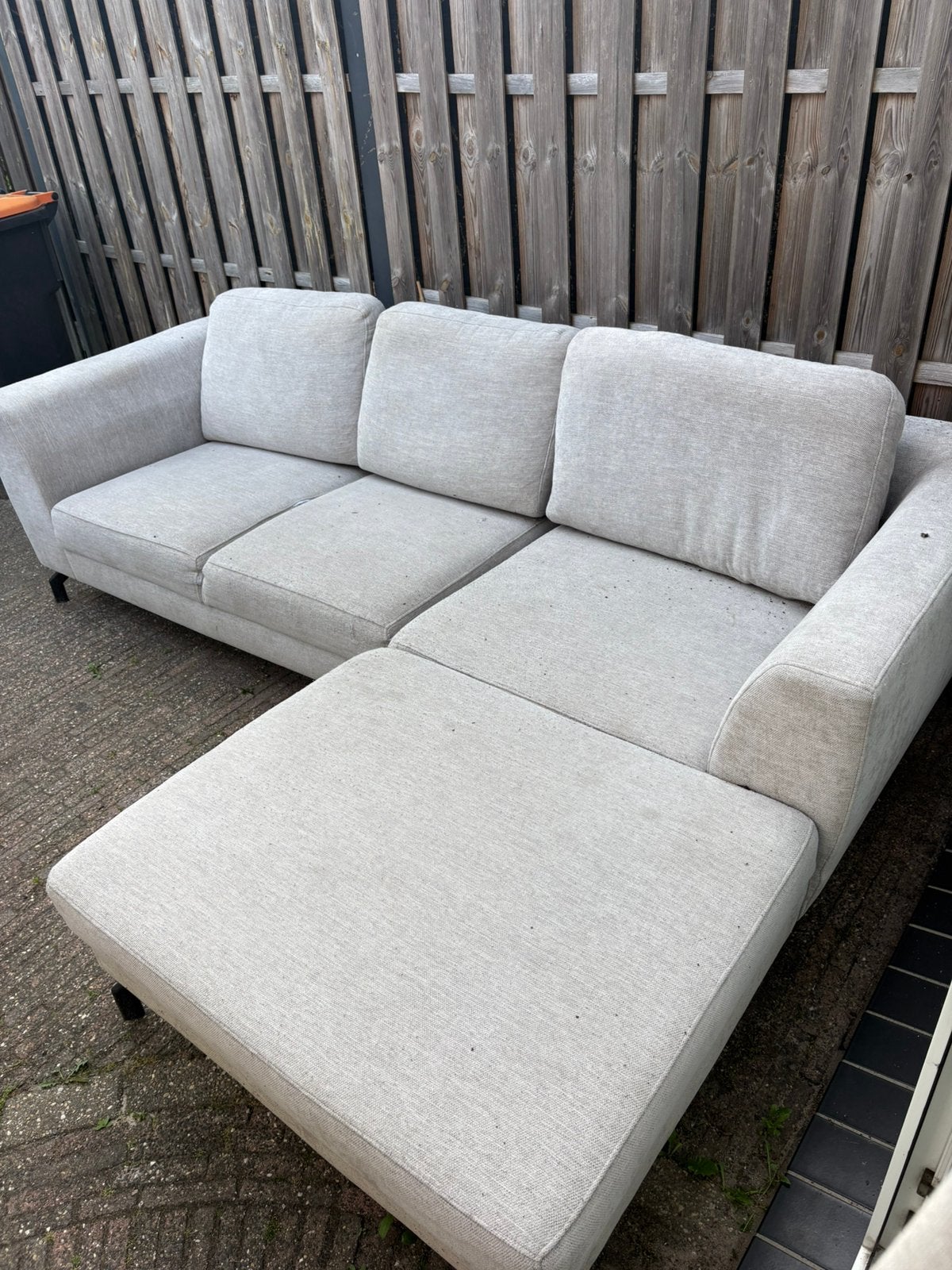 Hoekbank, Ophalen, 250 tot 300 cm, Gebruikt, Hoekbank