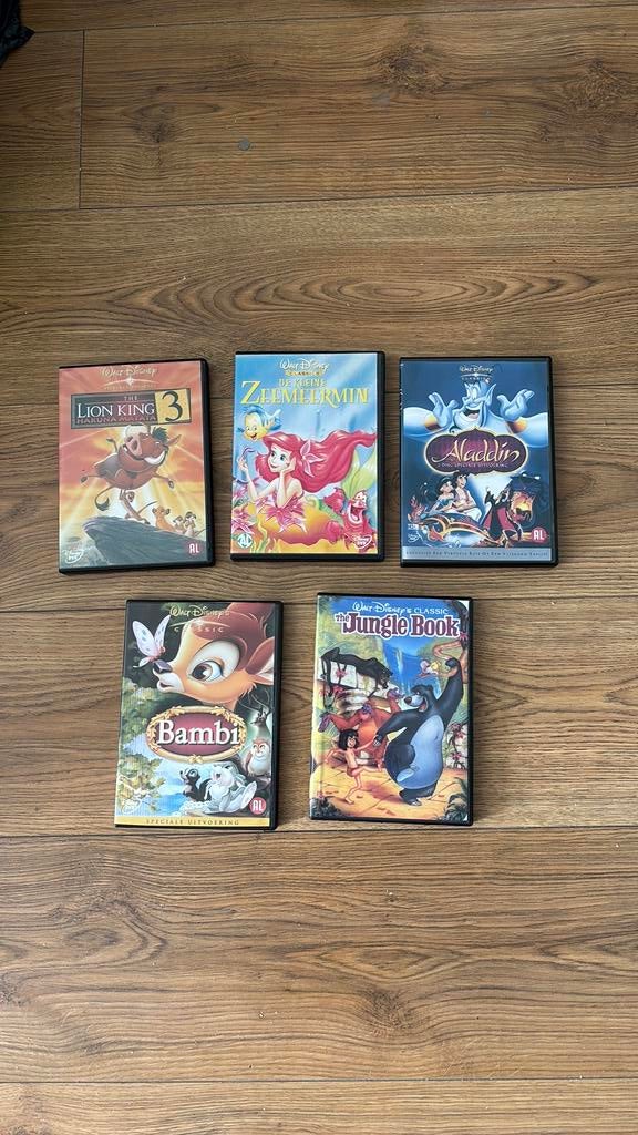 5 dvd disney, Alle leeftijden, Ophalen of Verzenden, Zo goed als nieuw, Amerikaans