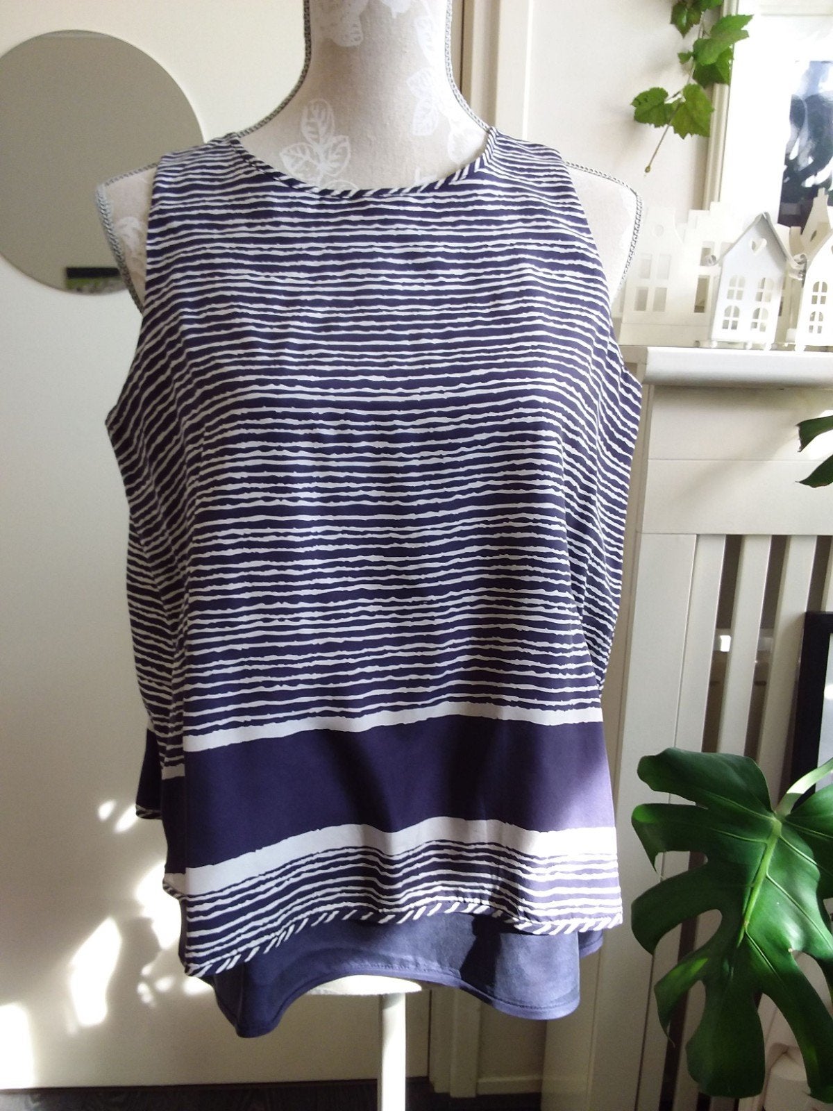 Penny Black topje. Blauwtinten, Maat 38/40 (M), Blauw, Ophalen of Verzenden, Zo goed als nieuw