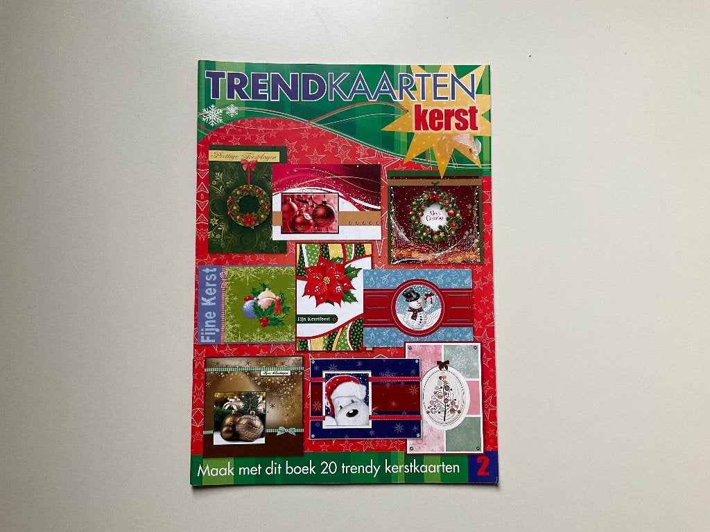 kaarten maken - kerst - 3d kaarten, Ophalen of Verzenden, Zo goed als nieuw, Kerst, Overige typen