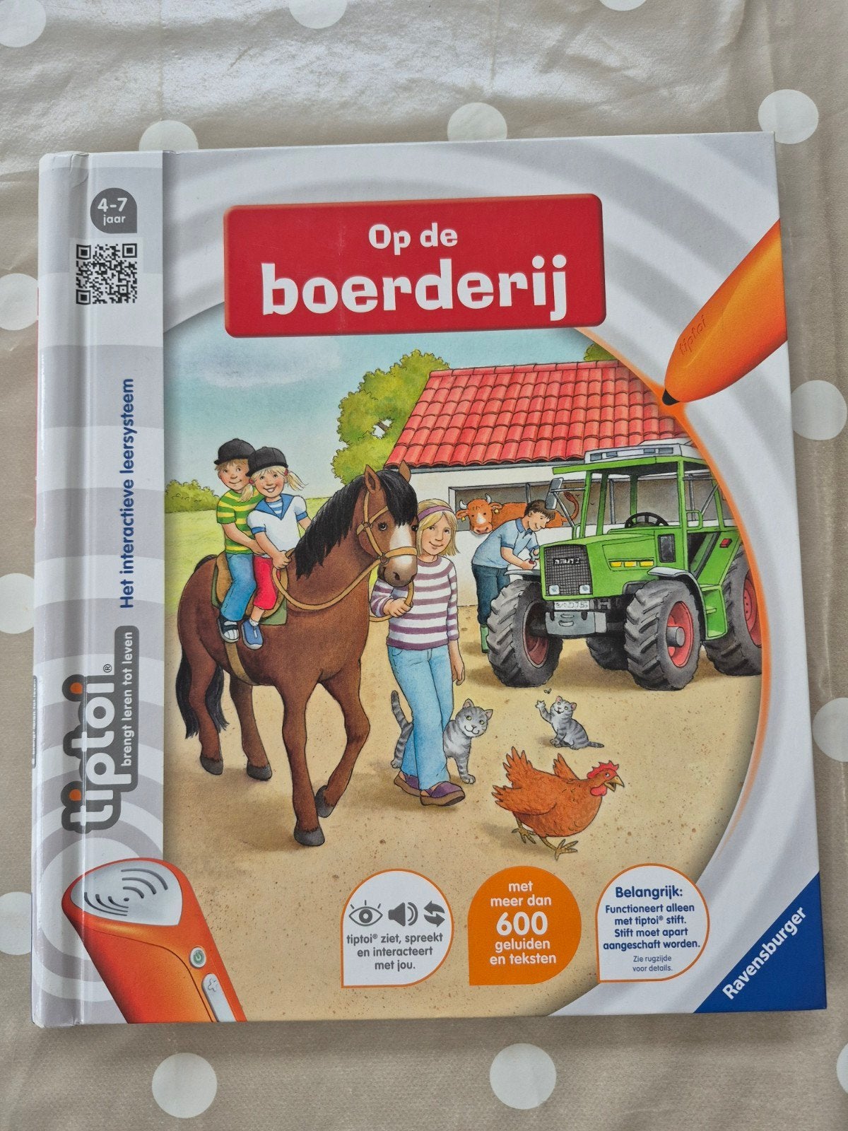 Tiptoi boek: Op de boerderij (4-7 jaar), Ophalen of Verzenden, Zo goed als nieuw