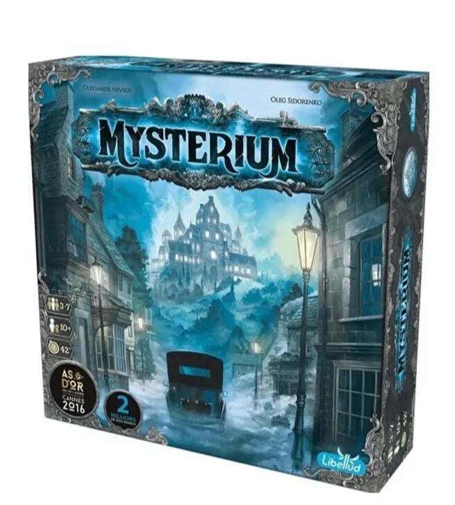 Mysterium - Franse spel van het jaar - Zeer populair, Vijf spelers of meer, Ophalen of Verzenden, Zo goed als nieuw
