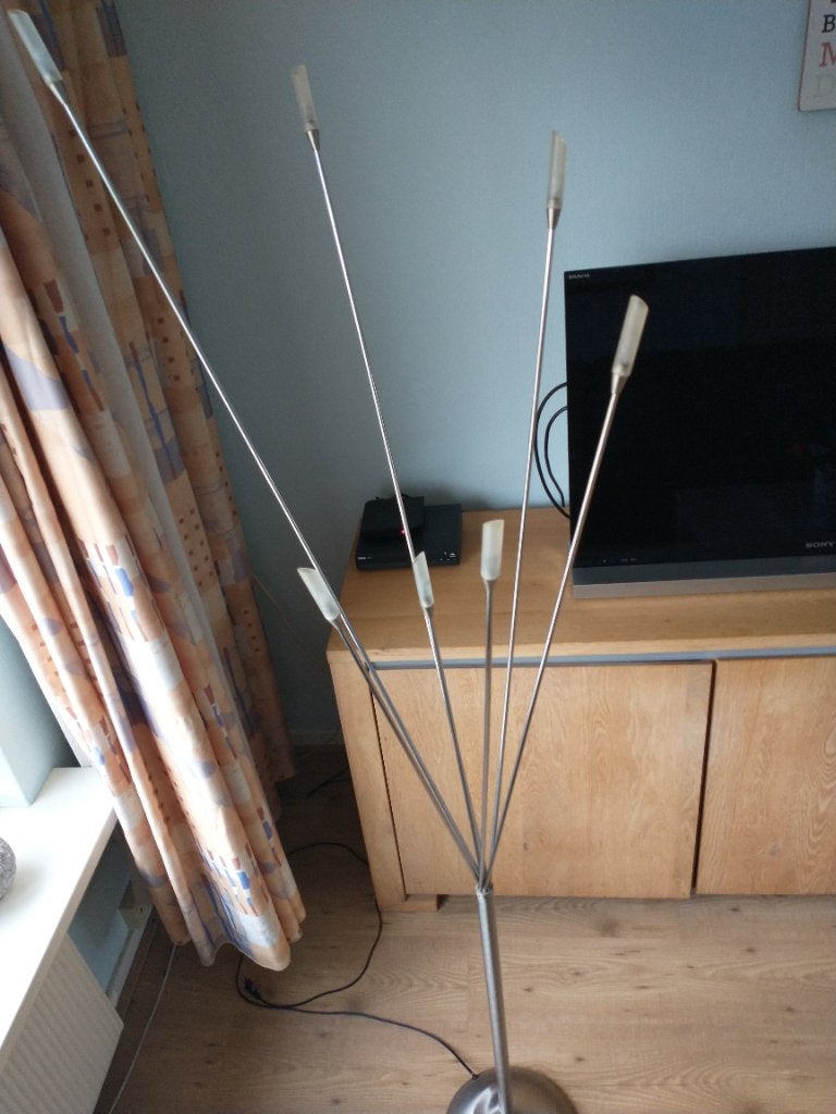 Staande lamp design, Ophalen, Gebruikt, Design, Glas