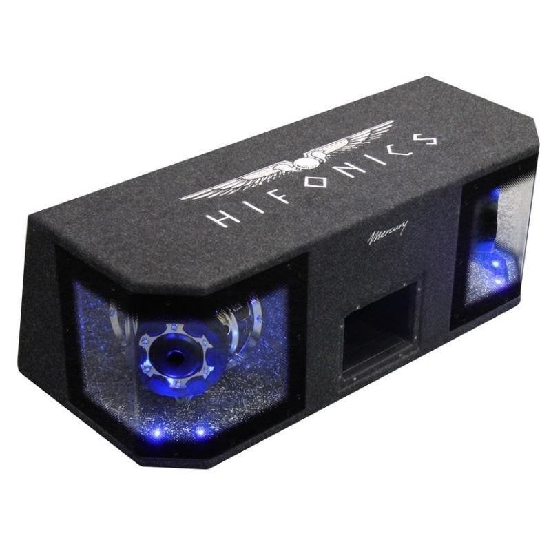 Hifonics Mercury MR8-DUAL Bandpass subwoofer 2x8inch, Auto diversen, Autospeakers, Audio Design, Nieuw, Am Breilingsweg 3, 76709 Kronau, Duitsland