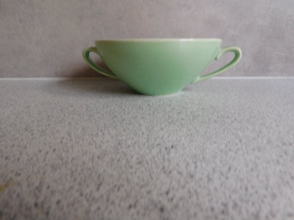 Soepkop Groen Villeroy & Boch 11,5 cm, Keramiek, Villeroy & Boch, Ophalen of Verzenden, Zo goed als nieuw
