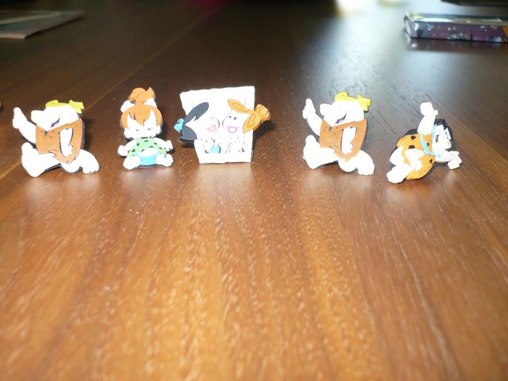 8 poppetjes en een stripboek van de flintstones, Eén stripboek, Hanna-Barbera, Ophalen, Gelezen