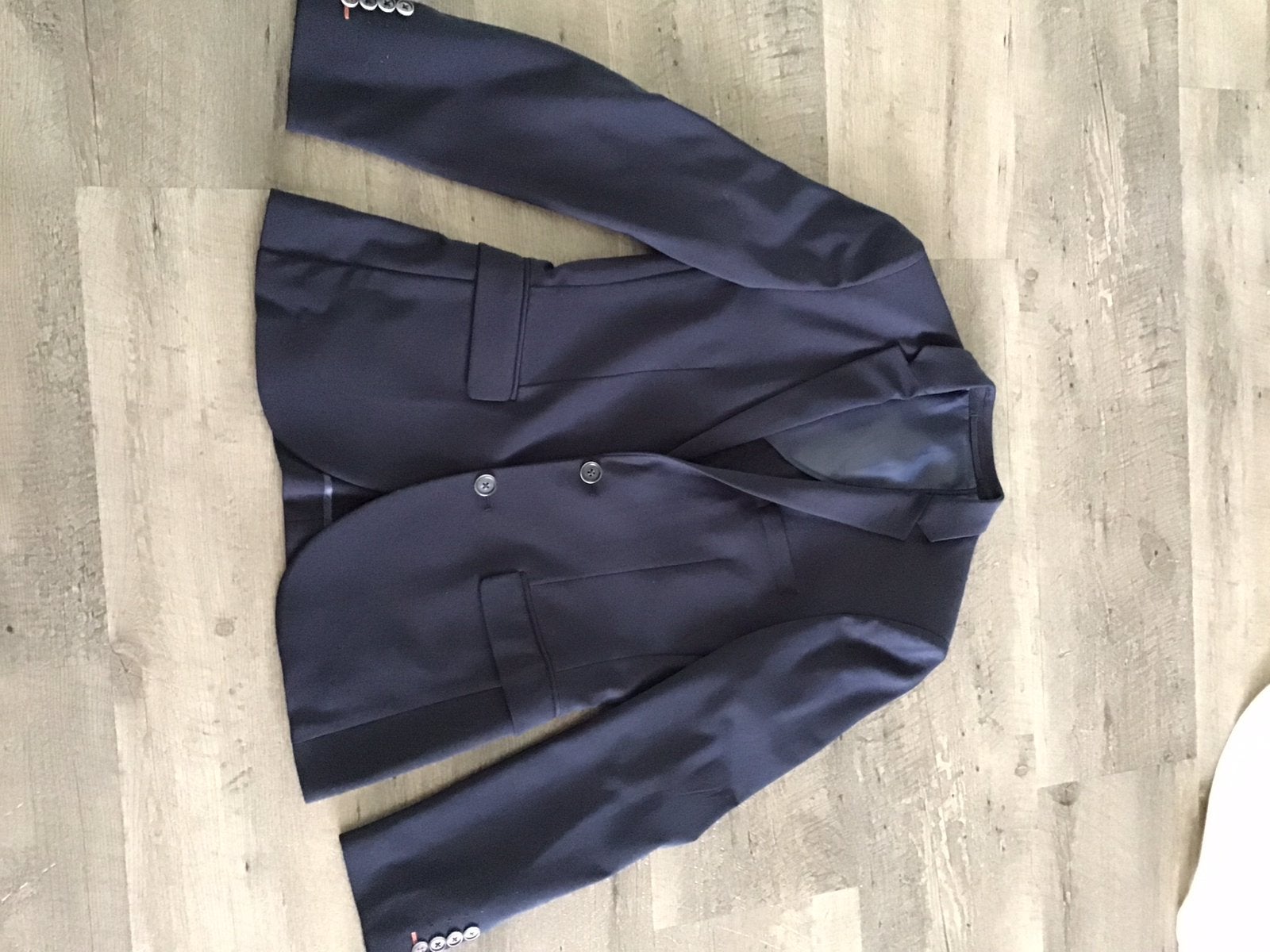 Kostuum maat S (44), Ophalen, Zo goed als nieuw, Blauw