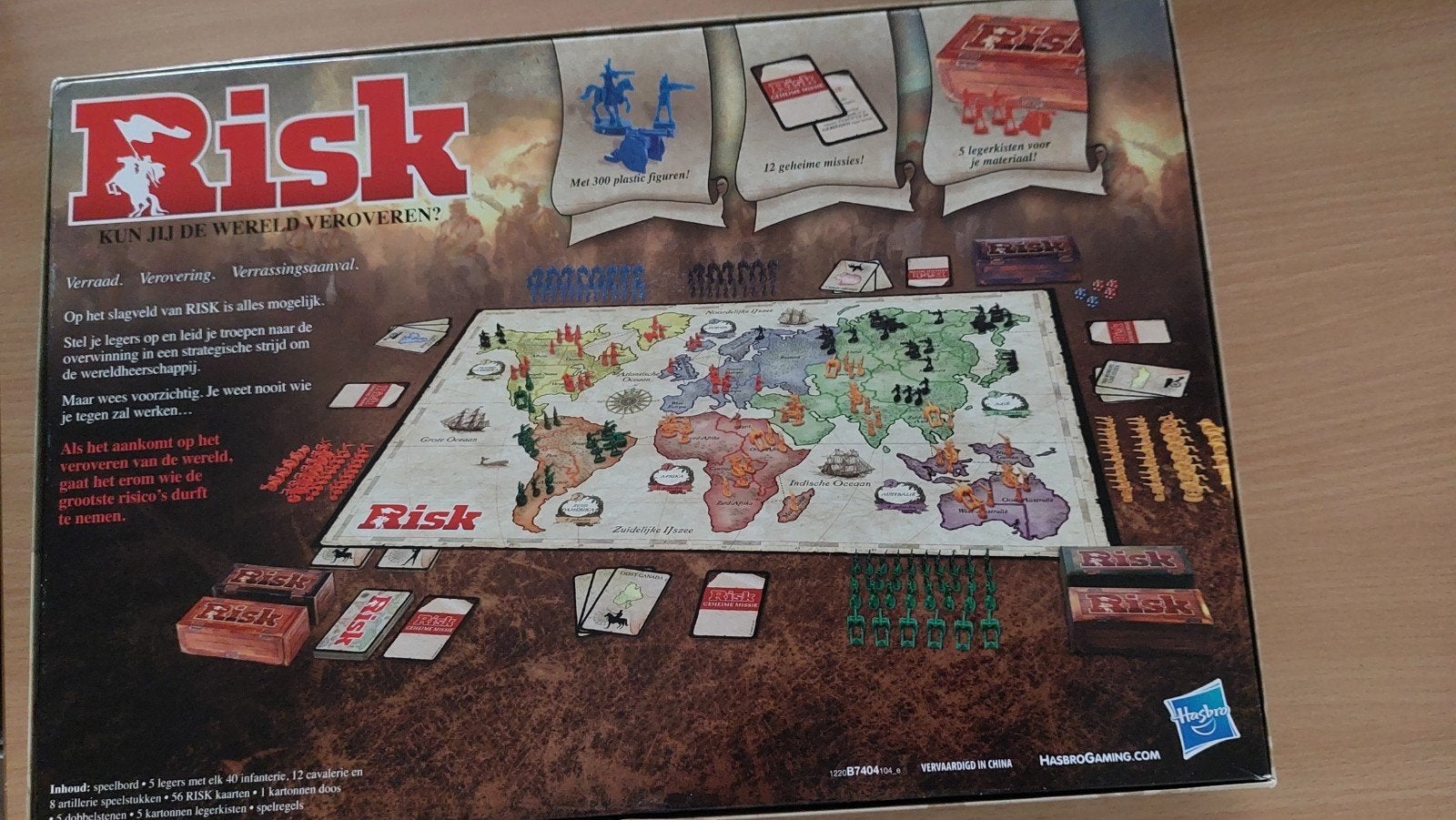 Risk Bordspel - Strategisch Wereldveroveringsspel, Hobby en Vrije tijd, Gezelschapsspellen | Bordspellen, Vijf spelers of meer