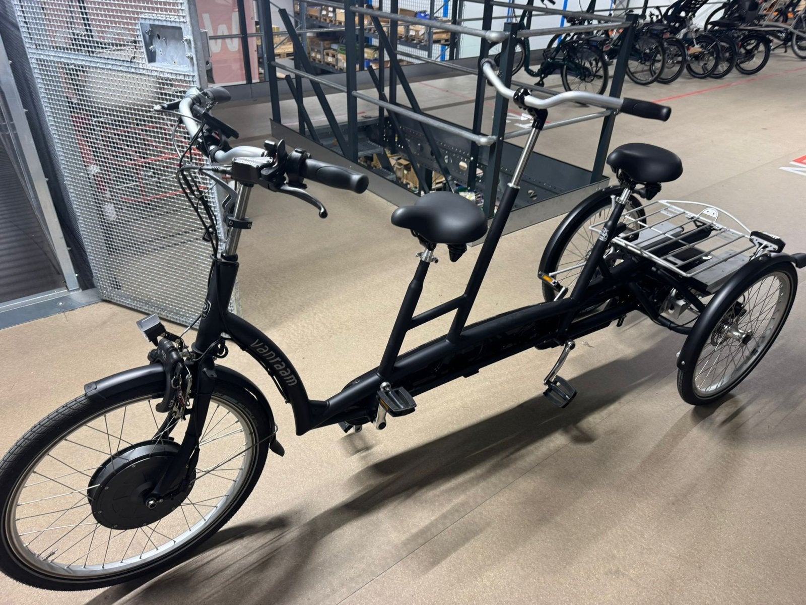 Van Raam Fun2Go duofiets - Zo goed als nieuw, Ophalen, Zo goed als nieuw, Schijfrem, Verstelbare zitting
