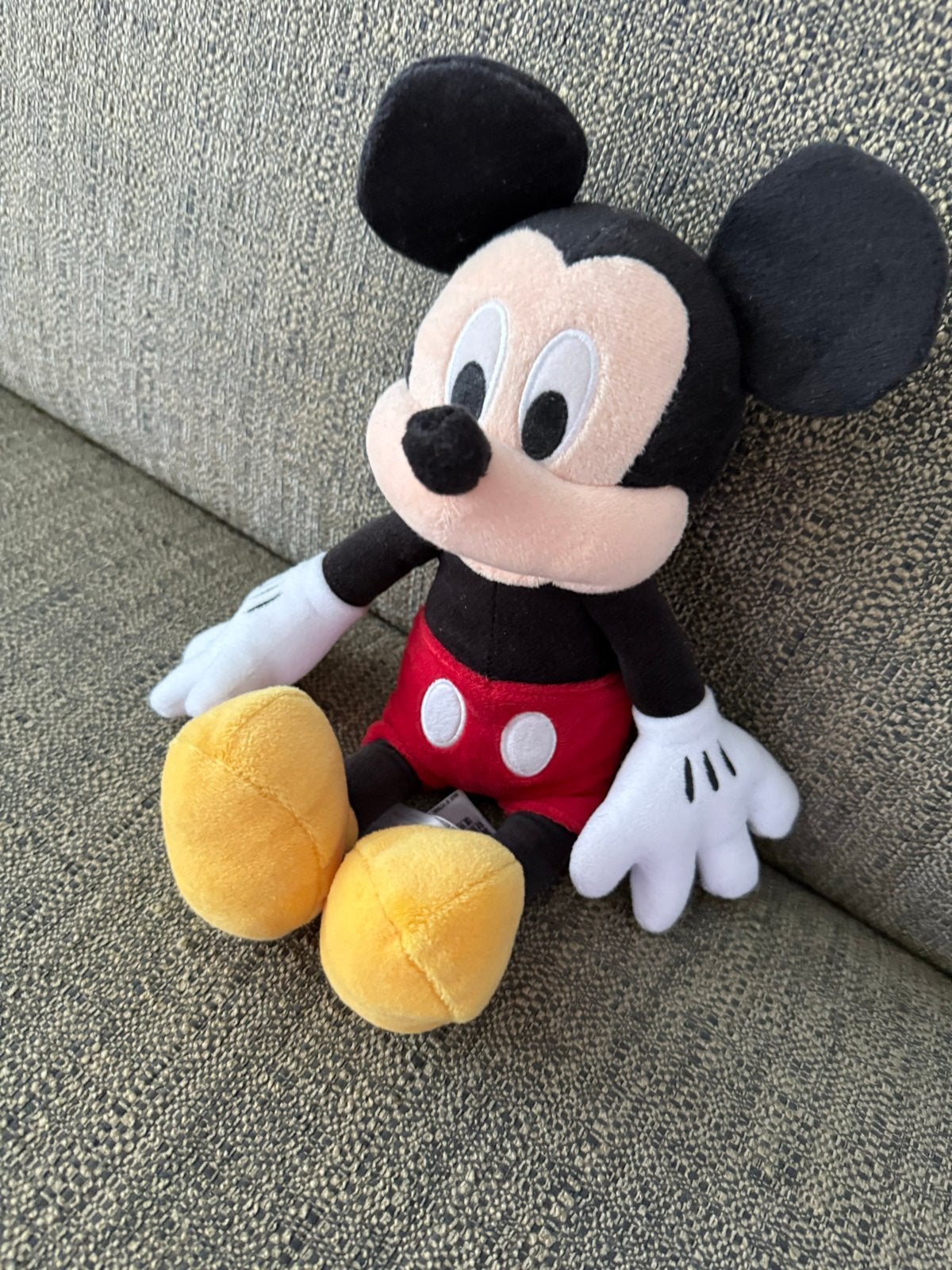 Originele Mickey Mouse knuffel - 25-30 cm, Muis, Disney, Ophalen of Verzenden, Zo goed als nieuw