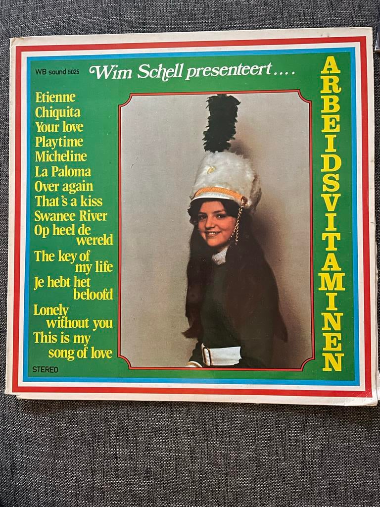 Wim Schell presenteert Arbeidsvitaminen LP, Ophalen of Verzenden, 1970 - 1979, Gebruikt, 12 inch