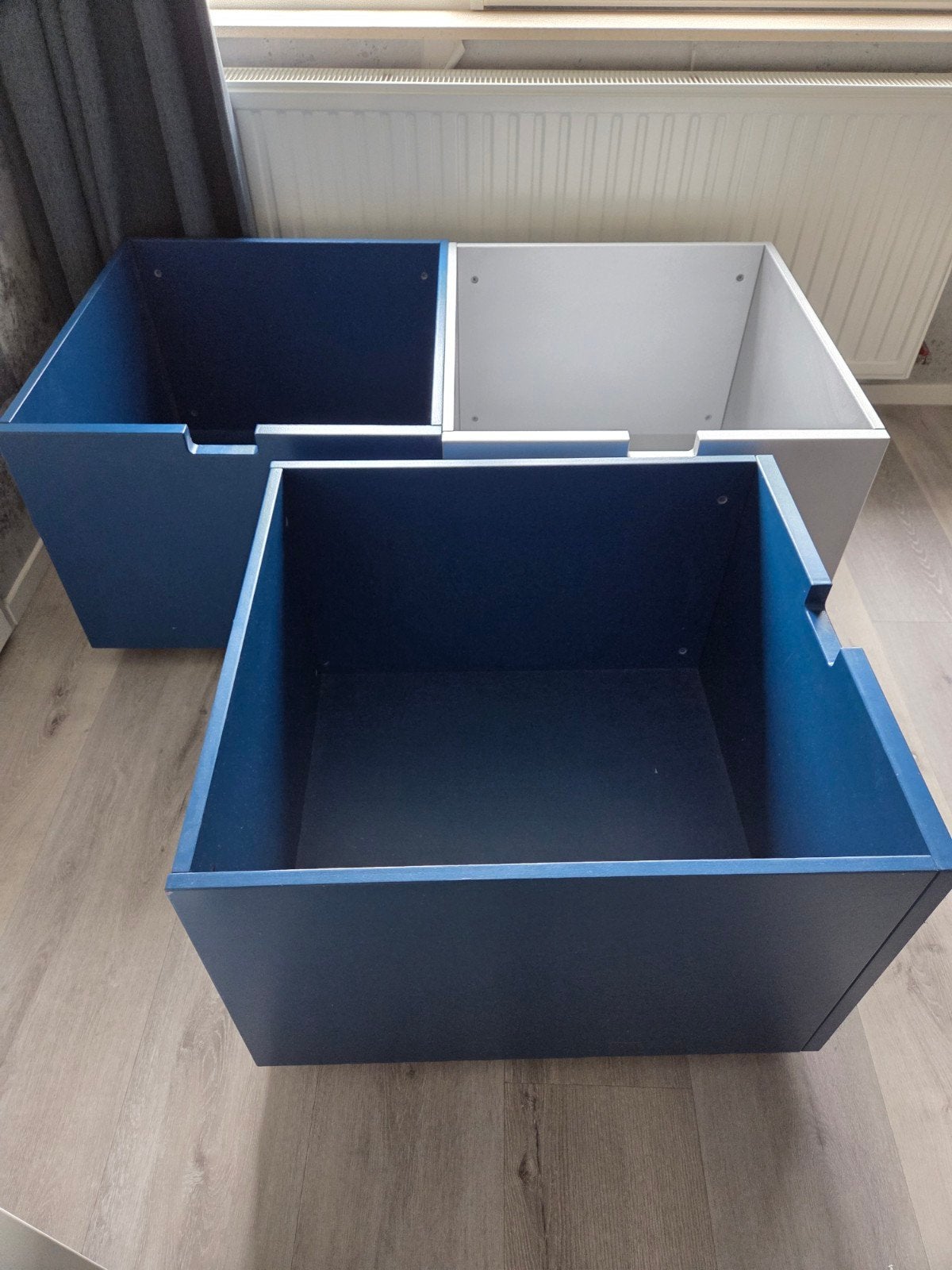 3 Bopita opbergkratten (voor halfhoogslaper), Ophalen, Gebruikt, Overige typen