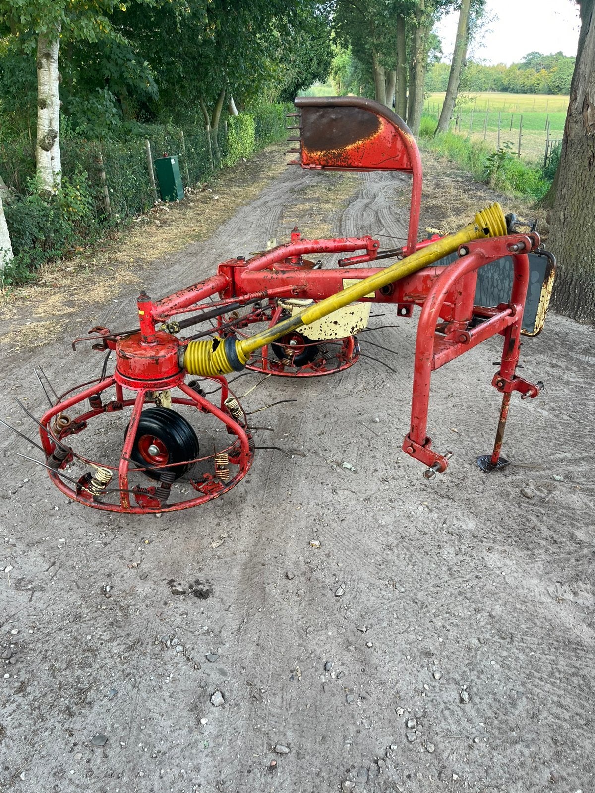 Schudder hooimachine pz Cyclomaaier kiepwagen hark ploeg, Ophalen, Weidebouw