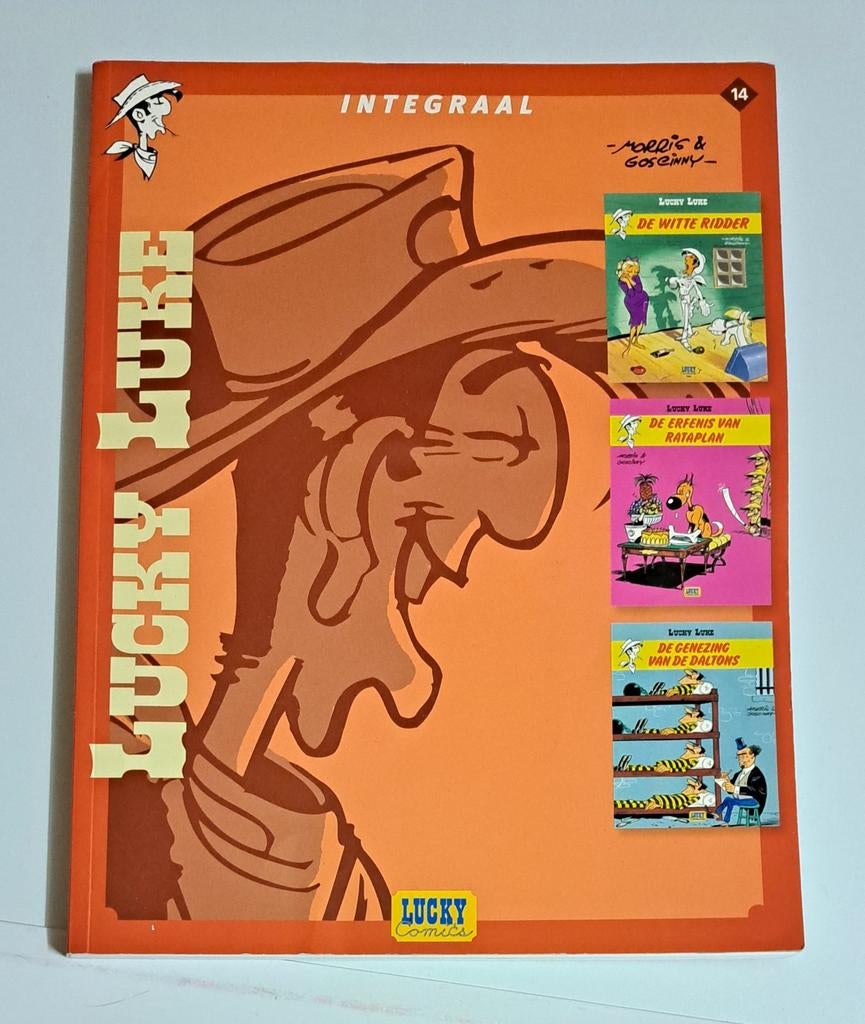 Lucky Luke Integraal 14 - In goede staat, Boeken, Stripboeken, Eén stripboek, Ophalen of Verzenden, Zo goed als nieuw, Morris & Goscinny