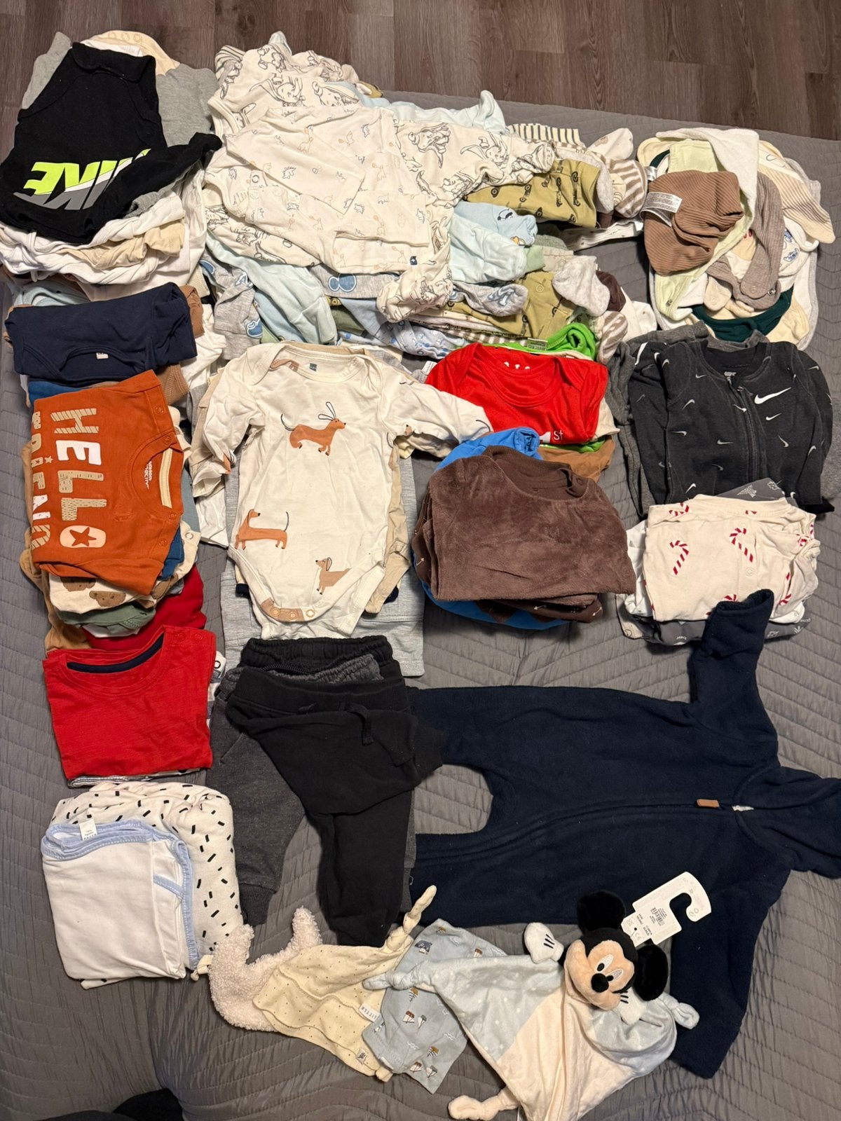 Doos babykleding jongens maat 50 - 68, Ophalen of Verzenden, Zo goed als nieuw, Maat 68