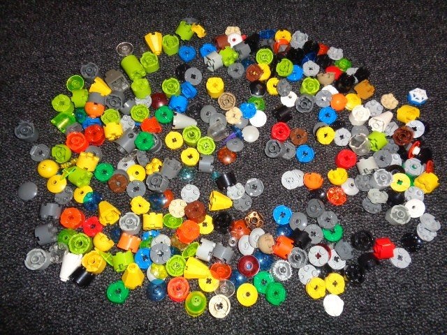 Partij i62=ronde Lego stenen, Lego, Lego, Gebruikt, Lego