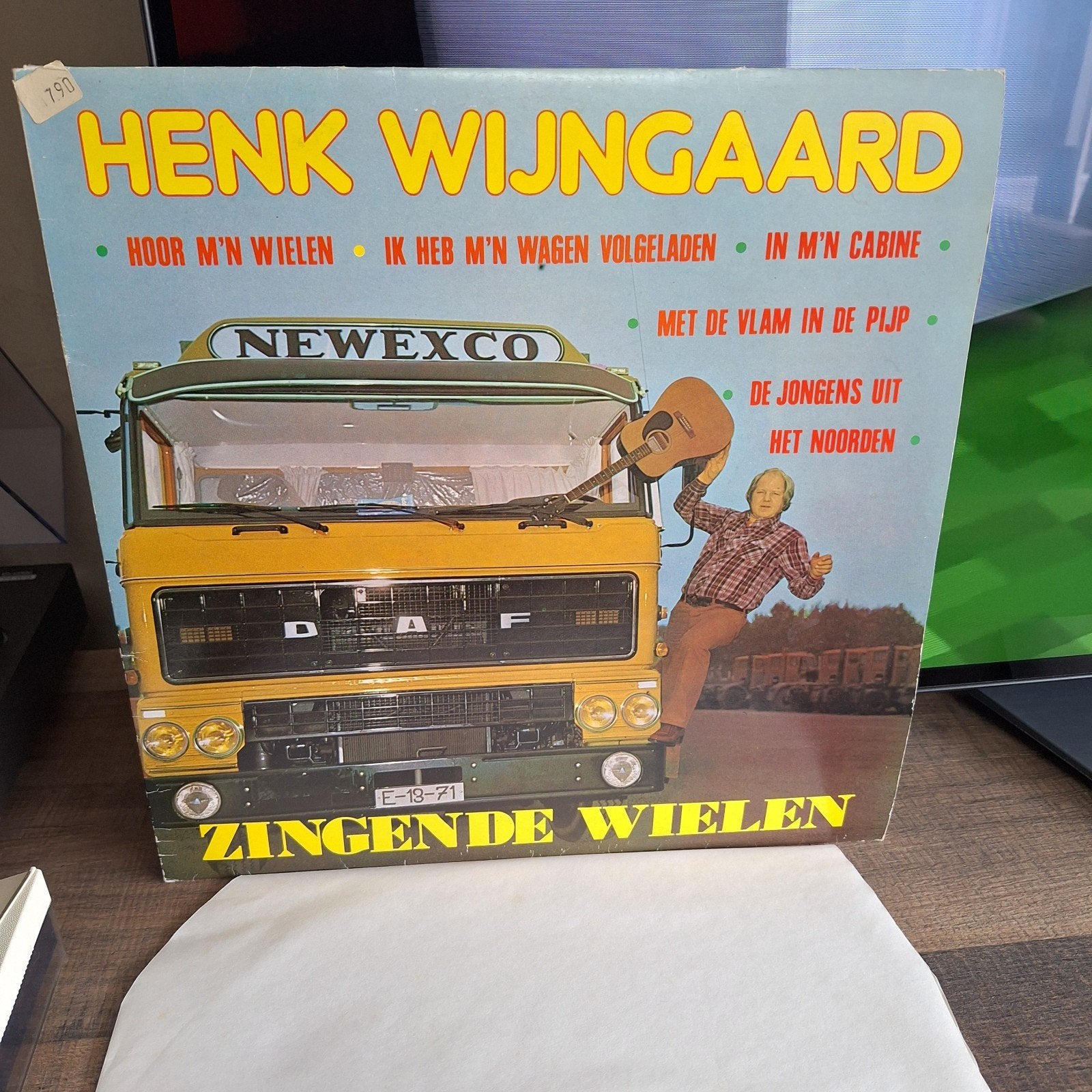 henk wijngaard zingende wielen, LP, Gebruikt, Overige formaten, Ophalen of Verzenden