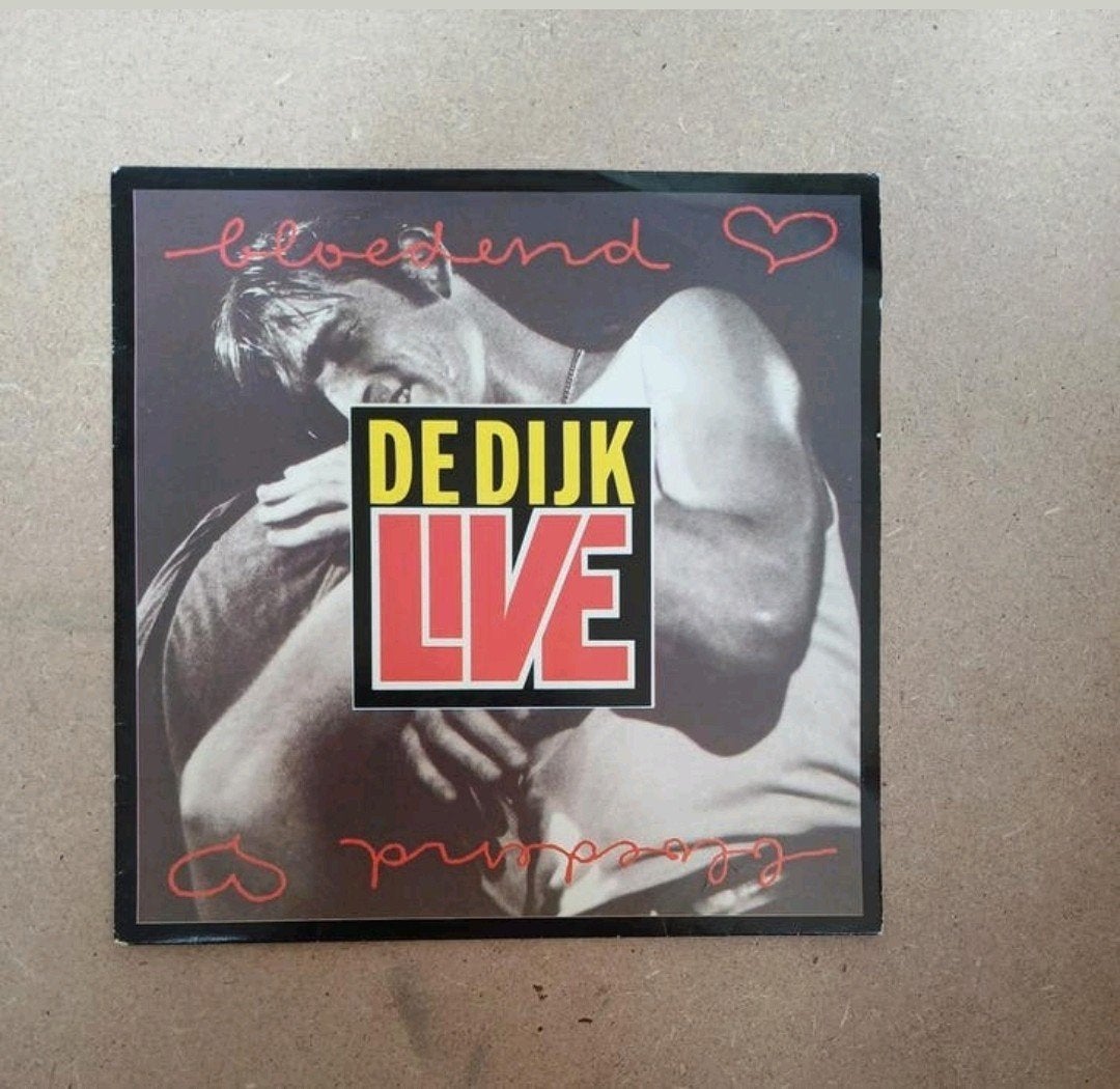 De Dijk Live - Bloedend Hart, Cd's en Dvd's, Vinyl Singles, Gebruikt, 7 inch, Ophalen of Verzenden, Pop