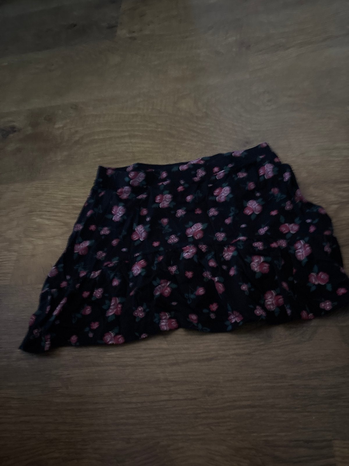 rokje met bloemenprint - Maat 140, Kleding | Dames, Zwart, Ophalen of Verzenden, Maat 34 (XS) of kleiner, Gedragen