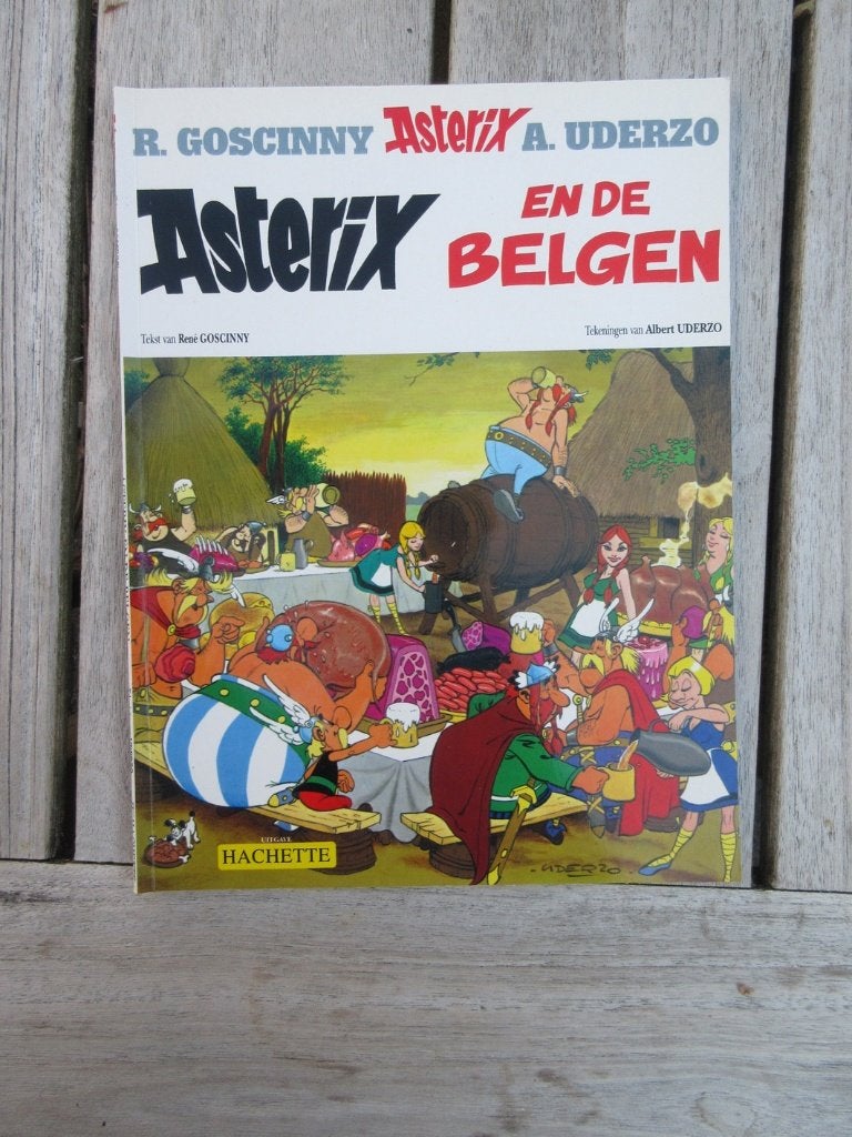 Asterix - en de Belgen, Boeken, Stripboeken, Eén stripboek, Ophalen of Verzenden, Zo goed als nieuw, Goscinny & Uderzo