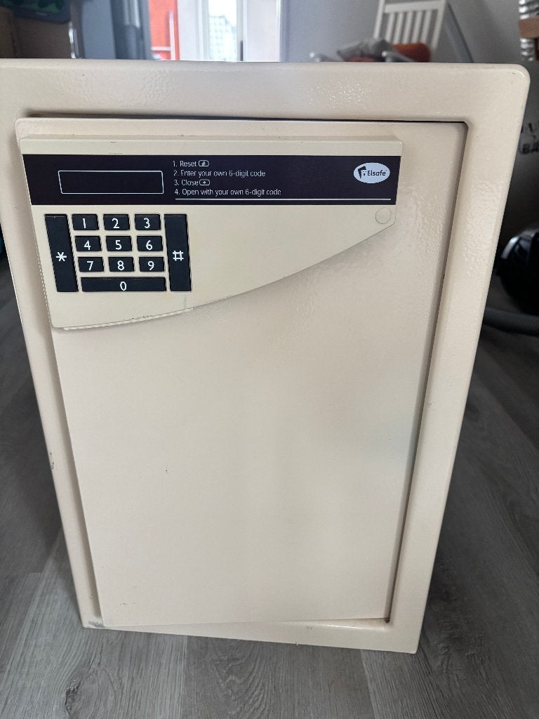Elsafe Elektronische Kluis, Ophalen, Gebruikt, Brandkast