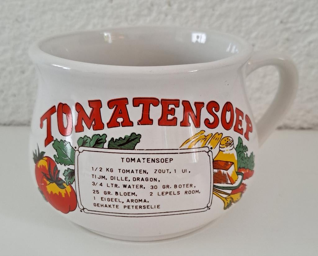 Soepkom, aardewerk., Huis en Inrichting, Keuken | Servies, Ophalen, Aardewerk, Overige stijlen, Kom(men)