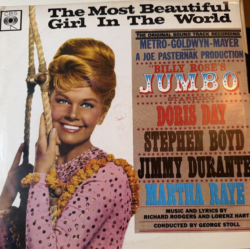 Doris Day Jumbo The most beautiful girl in the world  LP, Verzenden, Zo goed als nieuw, 12 inch, Overige genres