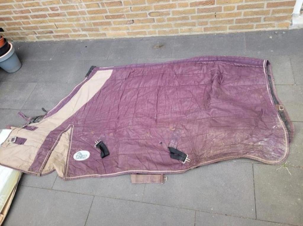 Tussendeken maat 185cm, 150 gram, Dieren en Toebehoren, Ophalen of Verzenden, Gebruikt, Deken