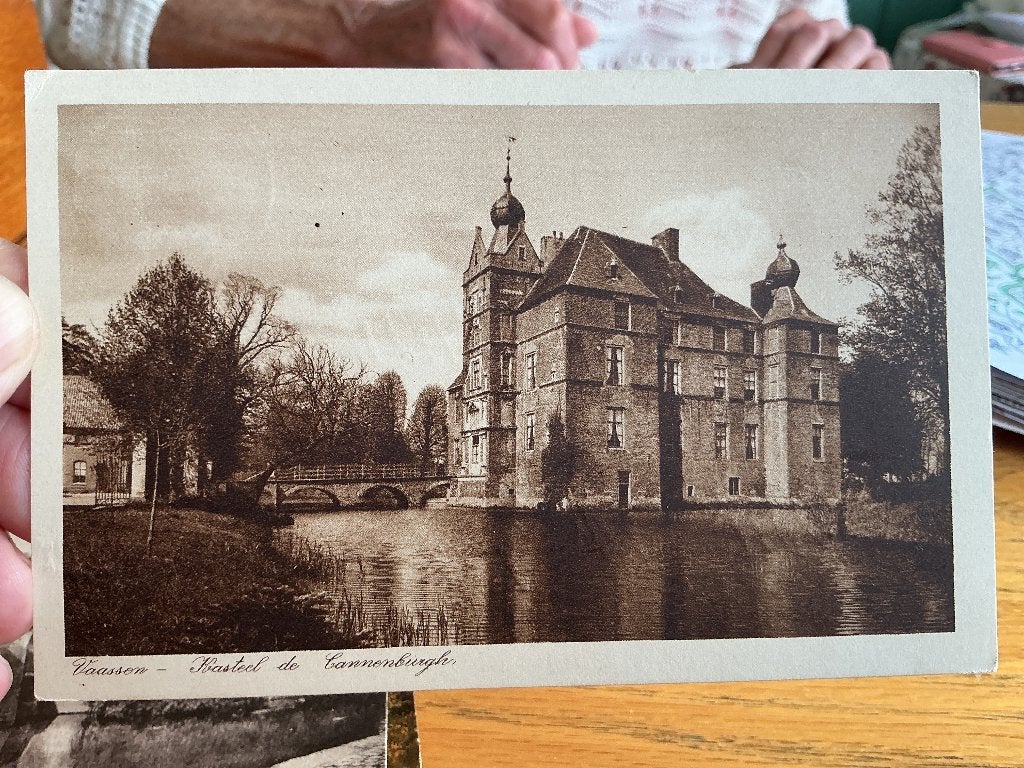 Vaassen kasteel, Verzenden, 1940 tot 1960, Gelopen, Gelderland