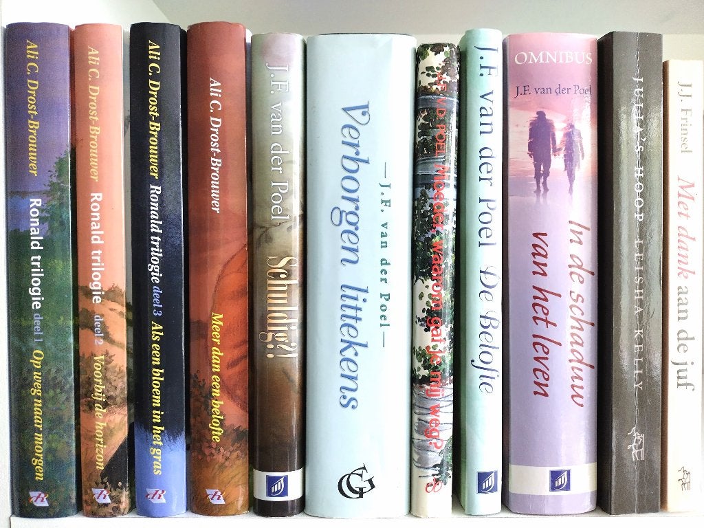 Partij - 34 Christelijke Romans Roman Christelijk - OOK LOS, Boeken, Ophalen of Verzenden, Gelezen, Diverse auteurs, Nederland