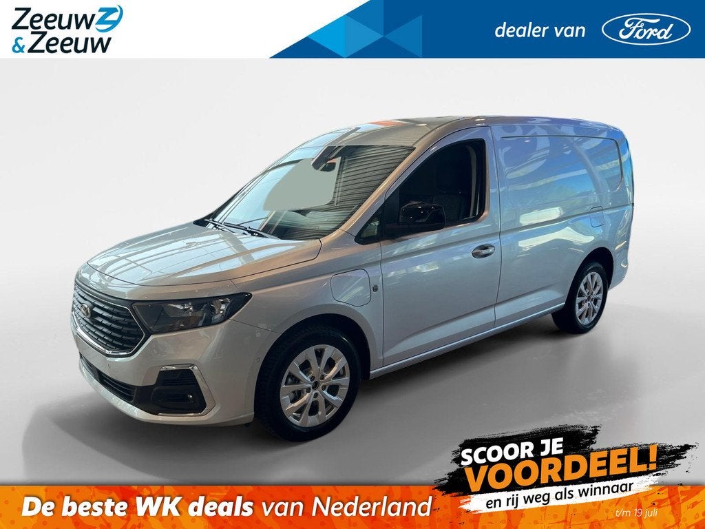 Ford Transit Connect 1.5 EcoBoost PHEV L2 Limited 150 pk | T, Auto's, Bestelauto's, 1498 cc, Euro 6, 4 cilinders, Bedrijf
