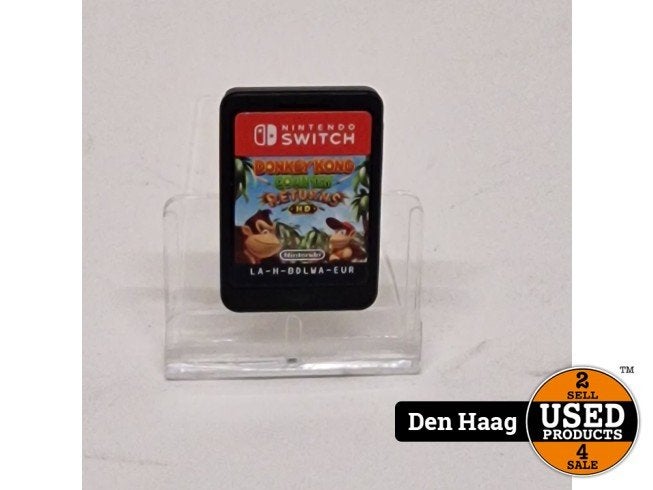 Nintendo Switch Game | Donkey Kong Country Returns HD, Nintendo, Zo goed als nieuw, Support@nintendo.com, 11-1 Hokotate-cho, Kamitoba, Minami-ku
Kyoto 601-8501
Japan
