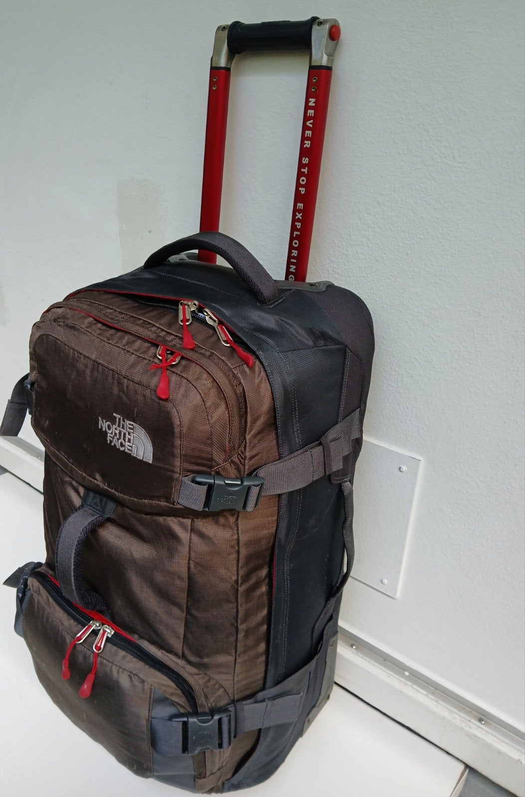 The North Face Long Haul 26 Reistas Trolley 75 Litr 70x41x30, Ophalen of Verzenden, Zo goed als nieuw, Wieltjes